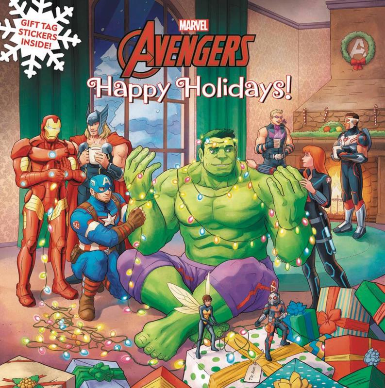 MARVEL AVENGERS HAPPY HOLIDAYS SC