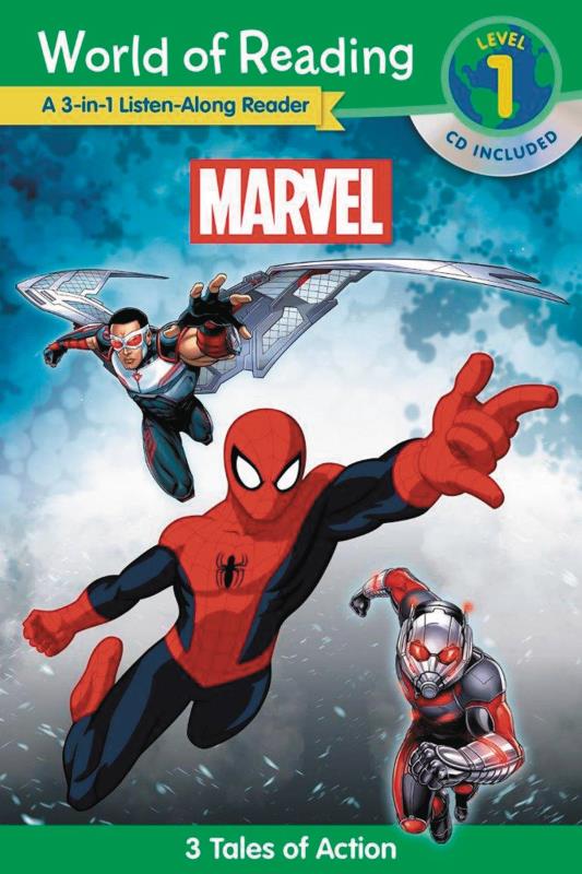 MARVEL WORLD OF READING LISTEN ALONG SC W CD