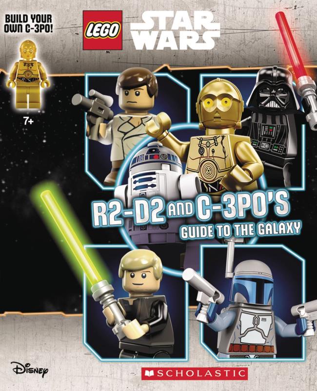 LEGO STAR WARS R2 D2 & C-3P0S GUIDE TO GALAXY HARDCOVER