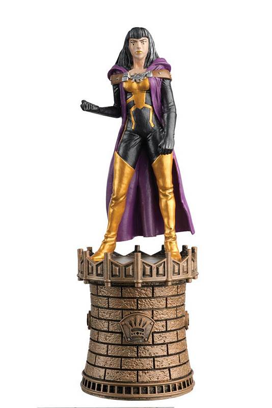 MARVEL CHESS FIG COLL MAG #90 SPIDER-QUEEN BLACK QUEEN