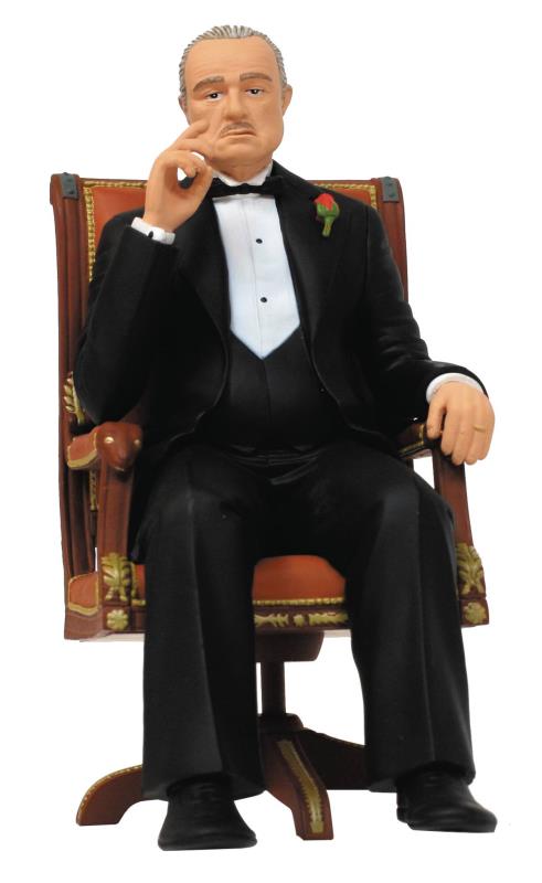 MOVIE ICONS THE GODFATHER VITO CORLEONE 7IN ACTION FIGURE