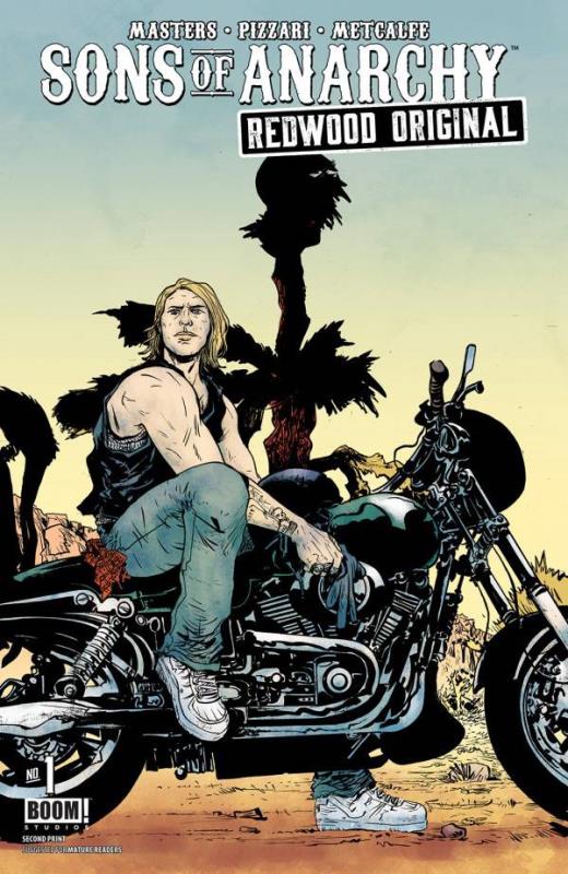 SONS OF ANARCHY REDWOOD ORIGINAL #1 (2ND PTG) (MR)