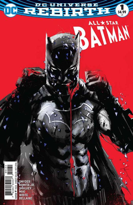 ALL STAR BATMAN #1 JOCK VARIANT ED