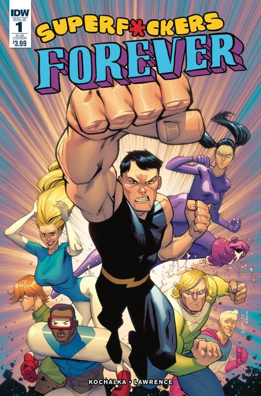 SUPER F*CKERS FOREVER #1 (OF 5) SUBSCRIPTION VARIANT (MR)