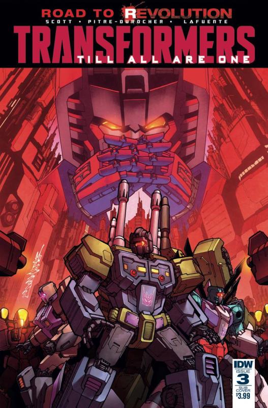 TRANSFORMERS TILL ALL ARE ONE #3 SUBSCRIPTION VARIANT