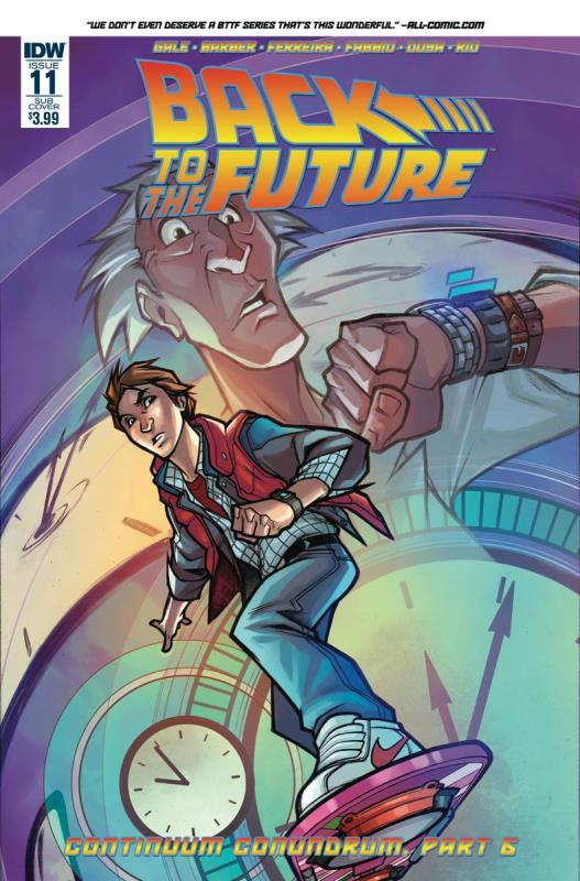 BACK TO THE FUTURE #11 SUBSCRIPTION VARIANT