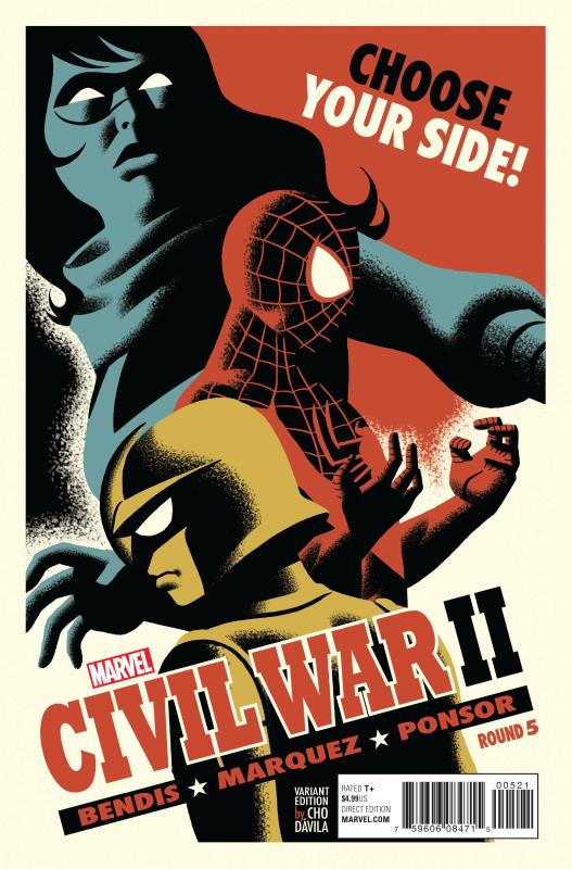 CIVIL WAR II #5 (OF 7) MICHAEL CHO VARIANT