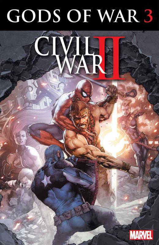 CIVIL WAR II GODS OF WAR #3 (OF 4)