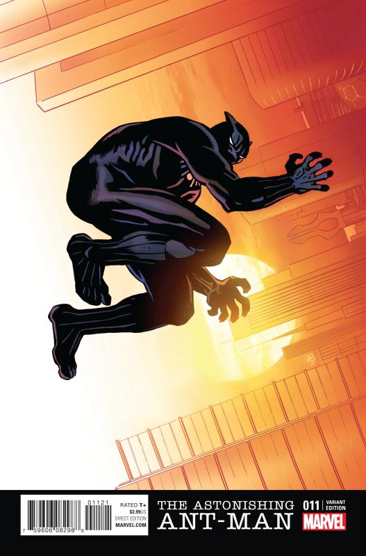 ASTONISHING ANT-MAN #11 ZONJIC BLACK PANTHER VARIANT