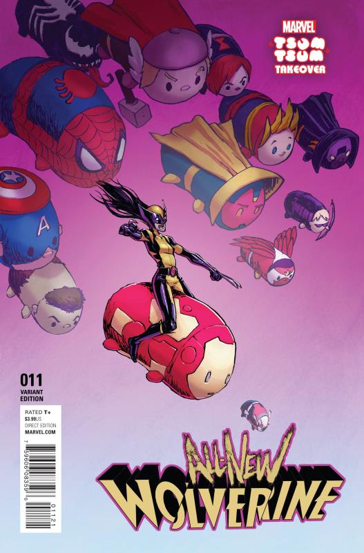 ALL NEW WOLVERINE #11 PARKER TSUM TSUM VARIANT