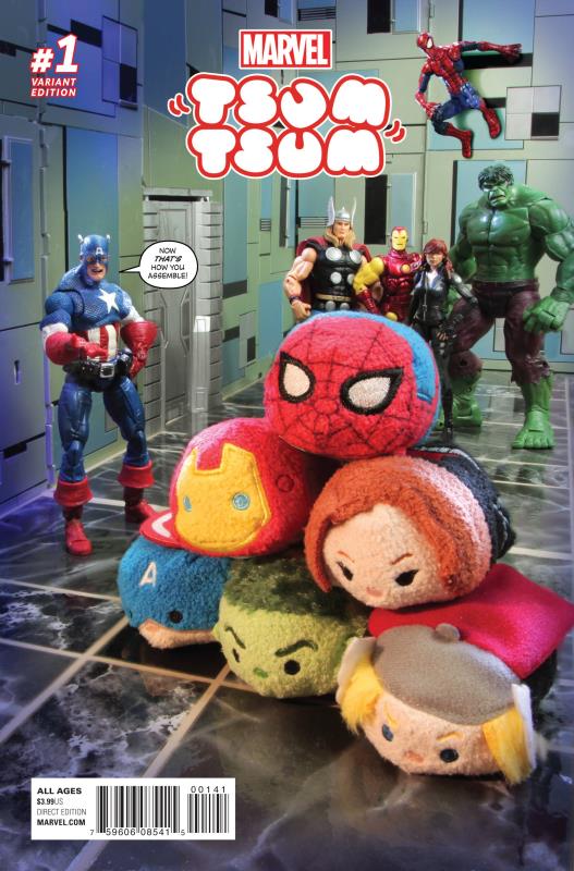 MARVEL TSUM TSUM #1 (OF 4) 1:15 PHOTO VARIANT