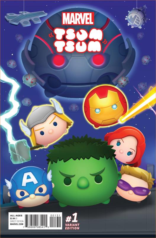 MARVEL TSUM TSUM #1 (OF 4) CLASSIFIED CONNECTING A VARIANT