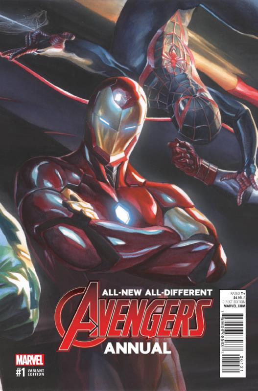 ALL NEW ALL DIFFERENT AVENGERS ANNUAL #1 ROSS VARIANT