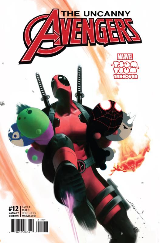 UNCANNY AVENGERS #12 DEKAL TSUM TSUM VARIANT