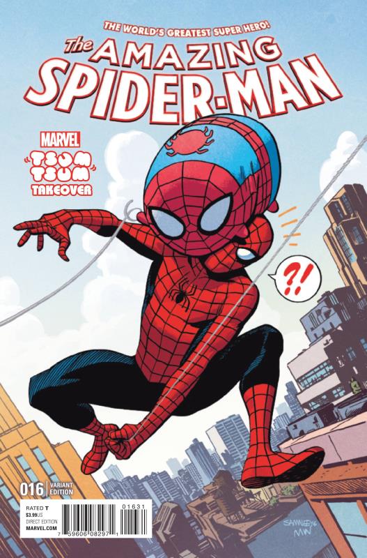 AMAZING SPIDER-MAN #16 SAMNEE TSUM TSUM VARIANT