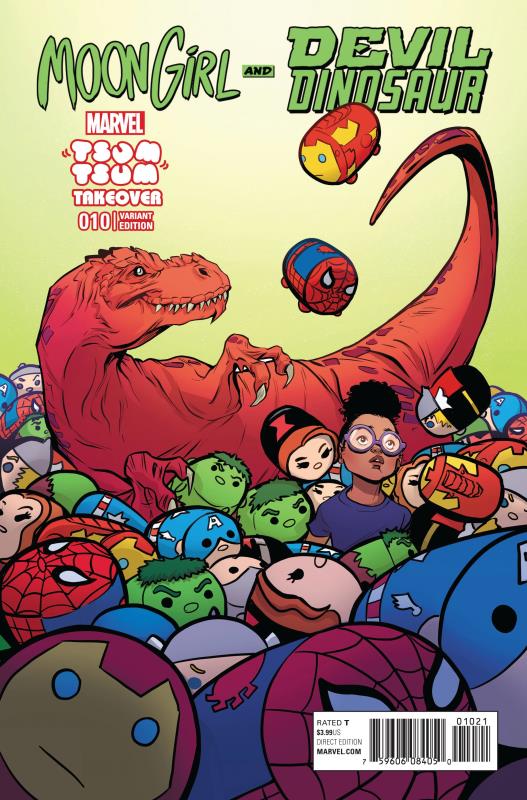 MOON GIRL AND DEVIL DINOSAUR #10 J JONES TSUM TSUM VARIANT