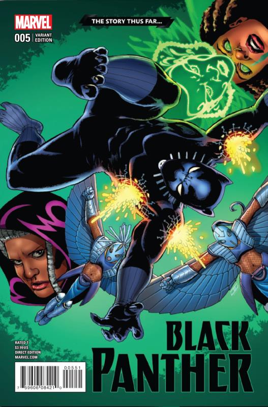 BLACK PANTHER #5 CASSADAY STORY THUS FAR VARIANT