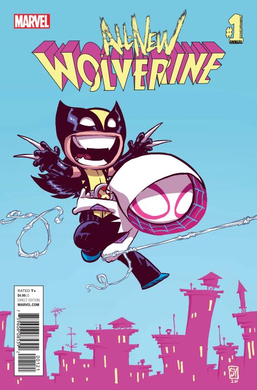ALL NEW WOLVERINE ANNUAL #1 YOUNG VARIANT