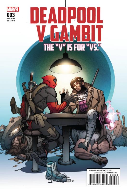 DEADPOOL VS GAMBIT #3 (OF 5) VARIANT