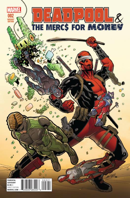 DEADPOOL AND MERCS FOR MONEY #2 1:25 VARIANT