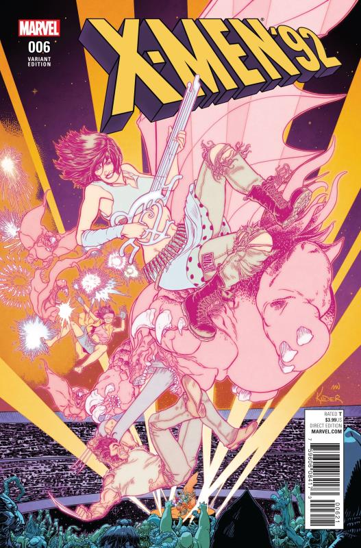 X-MEN 92 #6 KUDER VARIANT