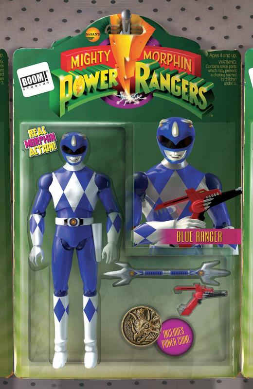 MIGHTY MORPHIN POWER RANGERS #6 UNLOCK ACTION FIGURE VARIANT