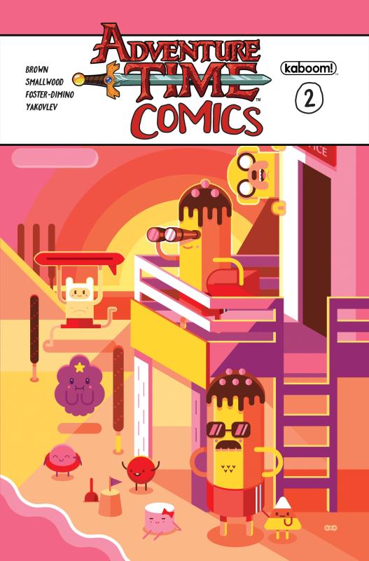 ADVENTURE TIME COMICS #2 SUBSCRIPTION HELBETICO VARIANT