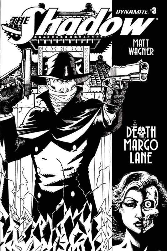 SHADOW DEATH OF MARGO LANE #3 (OF 5) CVR B 1:10 B&W VARIANT