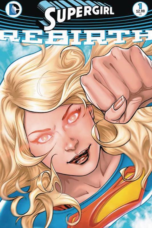 DF SUPERGIRL REBIRTH #1 ORLANDO SIGNED VARIANT