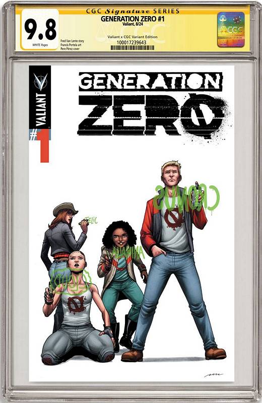 GENERATION ZERO #1 CVR C CGC REPLICA PEREZ