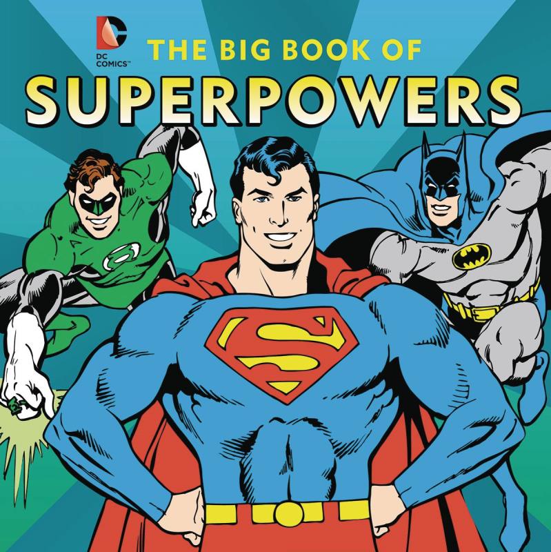 DC SUPER HEROES BIG BOOK OF SUPERPOWERS HARDCOVER