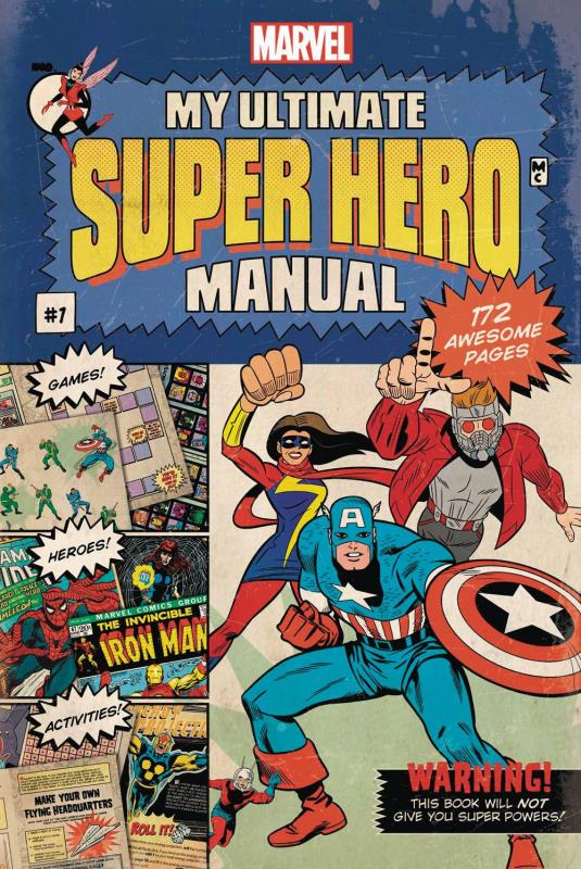 MY ULTIMATE SUPER HERO MANUAL HARDCOVER