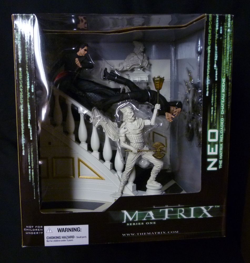 MATRIX SERIES 1 DELUXE ACTION FIGURE BOXED SET - NEO IN CHATEAU