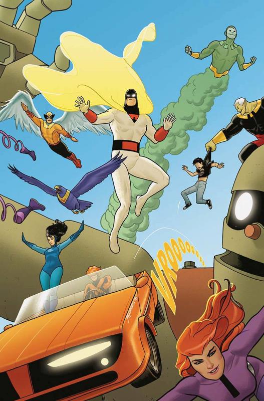 FUTURE QUEST #1 ACTION HEROES VARIANT ED