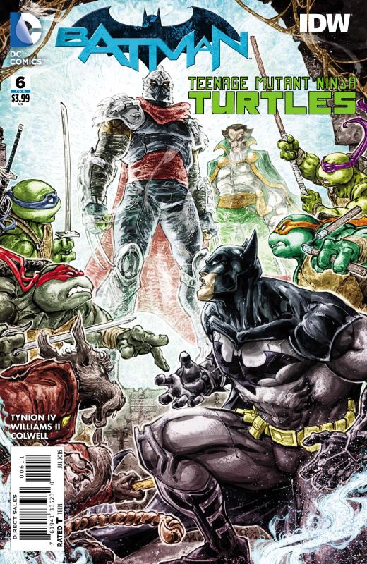 BATMAN TEENAGE MUTANT NINJA TURTLES #6 (OF 6)