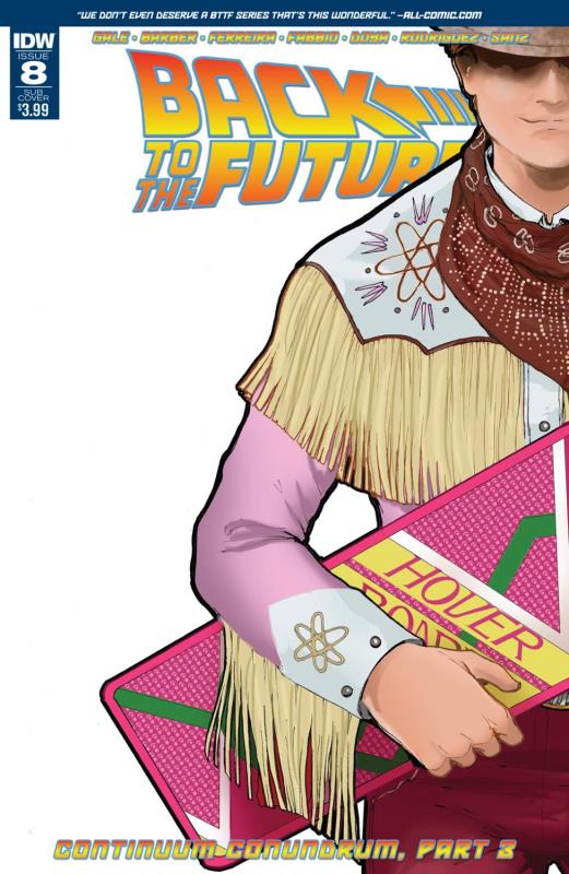 BACK TO THE FUTURE #8 SUBSCRIPTION VARIANT