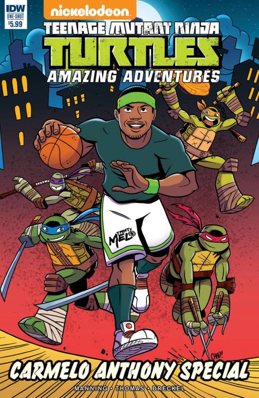 TMNT AMAZING ADVENTURES CARMELO ANTHONY SPEC