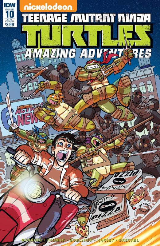 TMNT AMAZING ADVENTURES #10 SUBSCRIPTION VARIANT