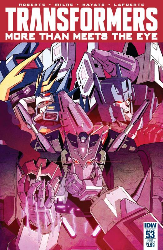 TRANSFORMERS MORE THAN MEETS EYE #53 SUBSCRIPTION VARIANT