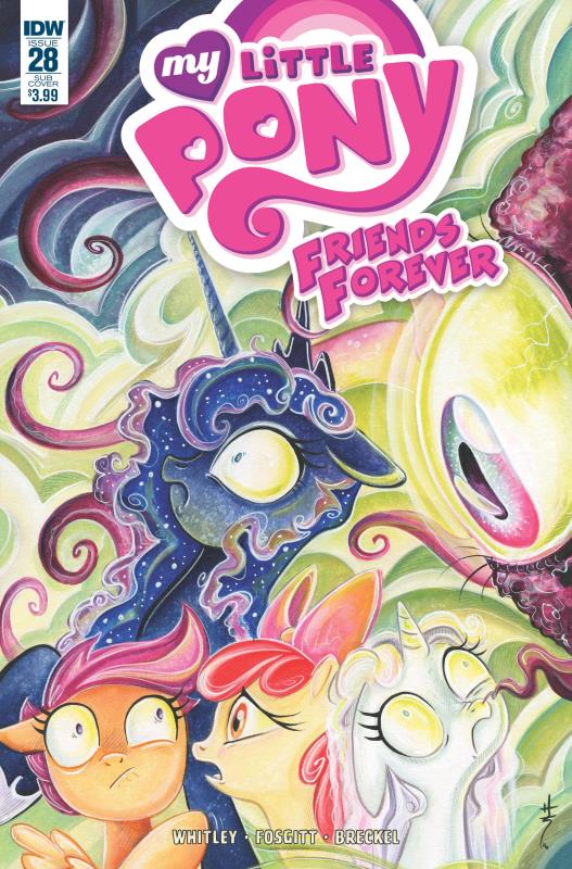 MY LITTLE PONY FRIENDS FOREVER #28 SUBSCRIPTION VARIANT