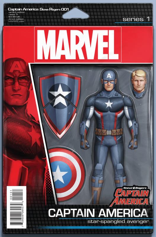 CAPTAIN AMERICA STEVE ROGERS #1 ACTION FIGURE VARIANT