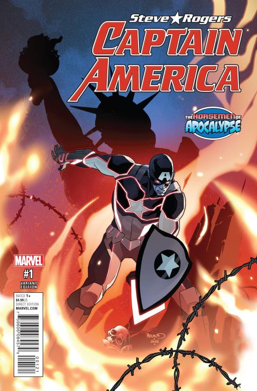 CAPTAIN AMERICA STEVE ROGERS #1 AOA VARIANT