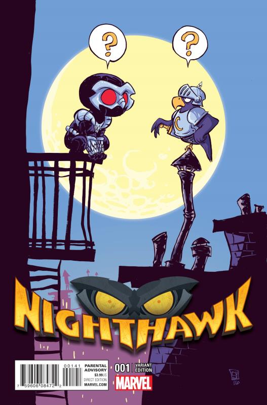 NIGHTHAWK #1 YOUNG VARIANT