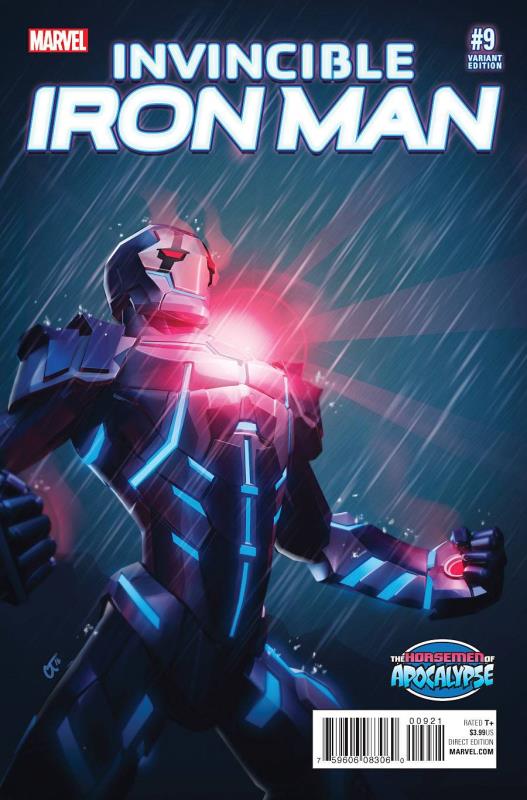 INVINCIBLE IRON MAN #9 AOA VARIANT