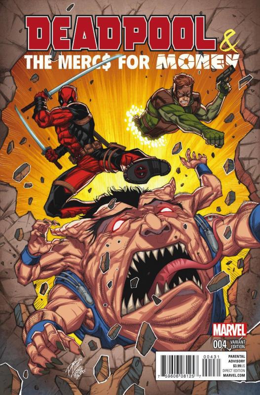 DEADPOOL MERCS FOR MONEY #4 (OF 5) LIM VARIANT