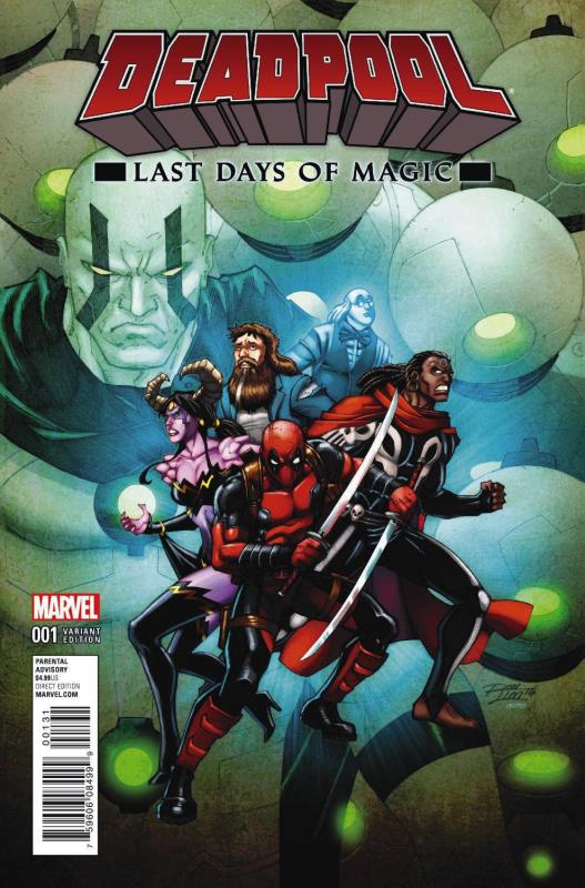 DEADPOOL LAST DAYS OF MAGIC #1 LIM VARIANT