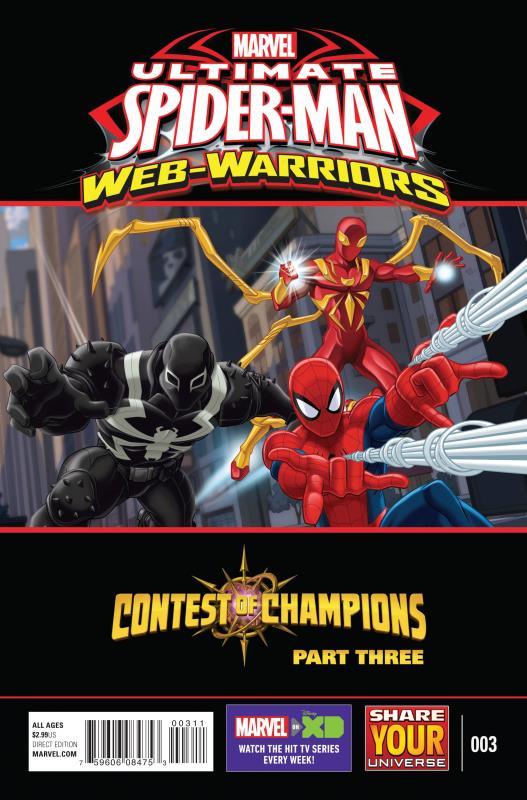 MARVEL UNIVERSE ULT SPIDER-MAN CONTEST CHAMPIONS #3