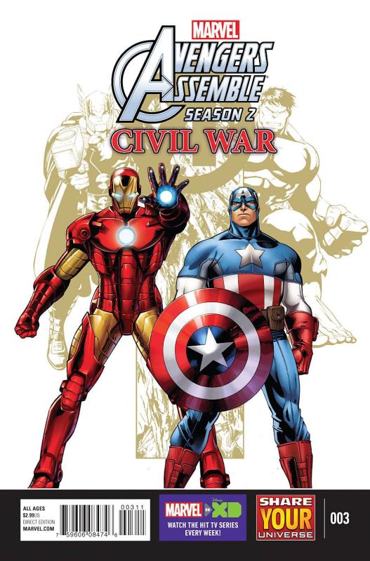 MARVEL UNIVERSE AVENGERS ASSEMBLE CIVIL WAR #3