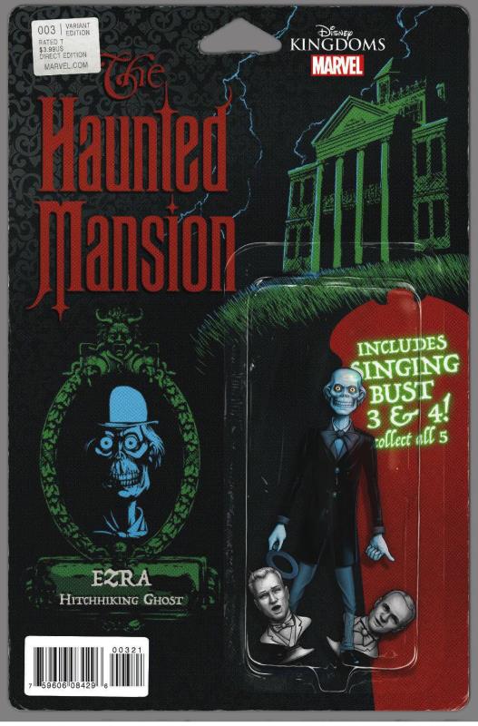 HAUNTED MANSION #3 (OF 5) CHRISTOPHER ACTION FIGURE VARIANT