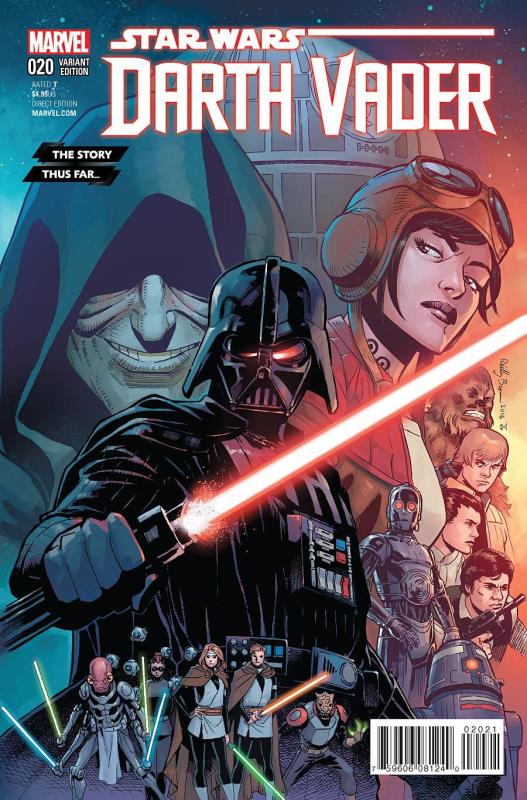 DARTH VADER #20 STORY THUS FAR VARIANT